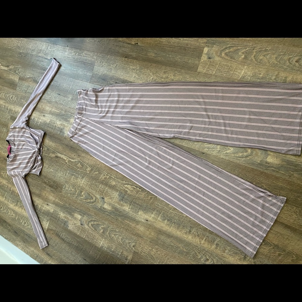 Pinstripe two piece set